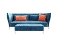 Saba Italia sofa concept interior idea. Royalty Free Stock Photo