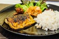 Saba Steak with Rice