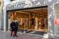 Mango shop at Sabadell city center