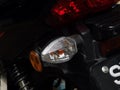 Photo of Motorcycle signal lamp by Honda Royalty Free Stock Photo