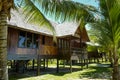 The luxury chalets at the Reef Dive Resort, located at Mataking Island