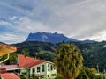 Sabah Mountain Kinabalu Beautiful View Royalty Free Stock Photo