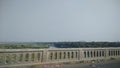 Sabarmati river from bridge in Ahemdabad Royalty Free Stock Photo