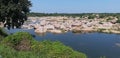 Sabarmati river Gujarat India and forest