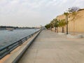 SABARMATI RIVERFRONT AT AHMEDABAD GUJARAT Royalty Free Stock Photo