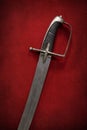 The saber of an infantry officer in the arsenal of the Russian a