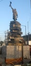 Sabo roundabout, yaba, lagos Royalty Free Stock Photo