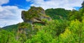 Amazing geology rock Lozere