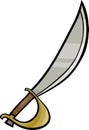 Sabre clip art cartoon illustration