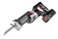 Sabre saw, black color. 3D rendering Royalty Free Stock Photo
