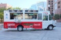 Sabroso Taqueria Food Truck Royalty Free Stock Photo