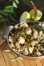 Sabudana Khichdi is a dish from india Royalty Free Stock Photo