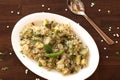 Sabudana khichdi is a light dish made with sabudana.