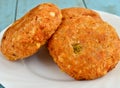 Sabudana Vada Royalty Free Stock Photo