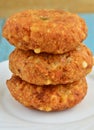 Sabudana Vada Royalty Free Stock Photo