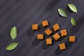 Saccharum officinarum - Sugarcane panela cubes