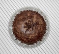 Sacher cake, delicious chocolate pastry