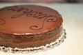 Sacher Torte Austrian Pastry Royalty Free Stock Photo