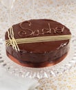 Sacher torte Royalty Free Stock Photo