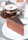 Sacher Torte Royalty Free Stock Photo