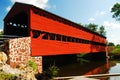 The Sachs Covered bridge Royalty Free Stock Photo