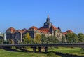 The Sachsische Staatskanzlei (Saxon State Chancellery), Dresden Royalty Free Stock Photo