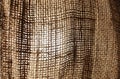 Sackcloth texture background Royalty Free Stock Photo