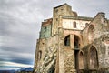 Sacra di San Michele - Avigliana - Turin - monastery Italy Royalty Free Stock Photo