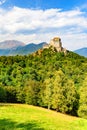 Sacra of Saint Michael, Piedmont, Turin, Italy. Royalty Free Stock Photo