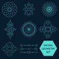 Sacral Geometry Vector Set