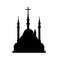 Sacral and religious building and architecture of Islam and Christianity