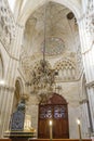 Sacramental door, Hastial. Burgos Cathedral, Spain Royalty Free Stock Photo