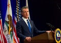 California Governor Gavin Newsom speaking at the State of the State address