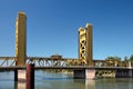 SACRAMENTO, CALIFORNIA/USA - AUGUST 5 :The bridge at Sacramento