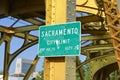 Sacramento City Limit Sign