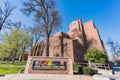 Exterior view of the beautiful Sacramento Memorial Auditorium