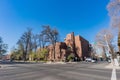 Exterior view of the beautiful Sacramento Memorial Auditorium