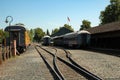 Railroad Museum in Old Sacramento California