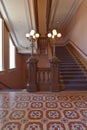 Sacramento state capitol interiors architecture. Royalty Free Stock Photo