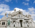 Sacre Ceure cathedral Royalty Free Stock Photo
