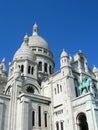 Sacre Ceure cathedral Paris Royalty Free Stock Photo