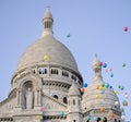 The Sacre-Coeur Basilica, Montmartre, Paris Royalty Free Stock Photo