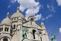 Sacre-Coeur Basilica, Montmartre, Sacred Heart, Paris I Royalty Free Stock Photo