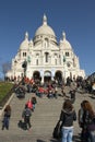 Sacre Coeur Basilica, Paris, France Royalty Free Stock Photo