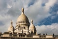 Sacre Coeur church in the city of Paris, France