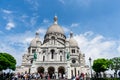 The Sacre Coeur church in Paris, France