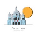 Sacre Coeur illustration