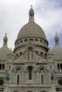 Sacre-coeur, montmartre, paris, france Royalty Free Stock Photo