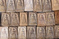 Sacred buddhist clay objects