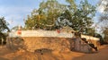 Sacred Buddhist Maha Bodhi tree, Sri Lanka Royalty Free Stock Photo